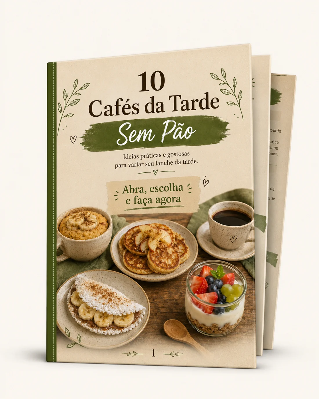 Capa do bônus 10 Cafés da Tarde Sem Pão
