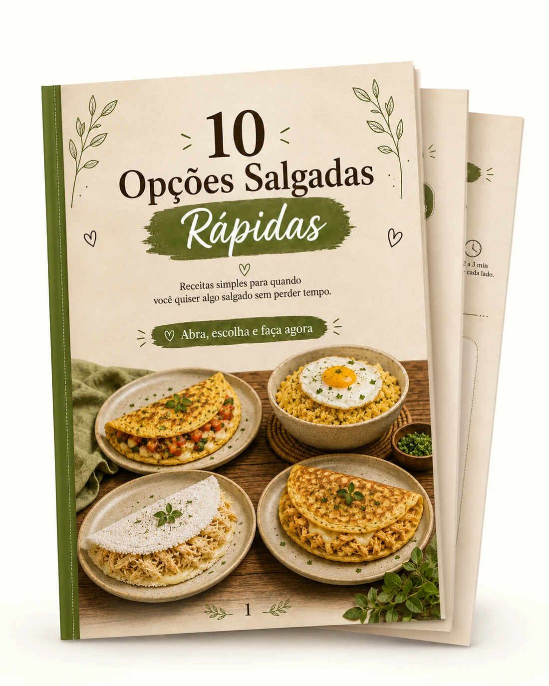 Capa do bônus 10 Opções Salgadas Rápidas